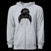 Icon Unisex Lightweight Loopback Terry Full-Zip Hooded Sweatshirt Thumbnail