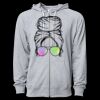 Icon Unisex Lightweight Loopback Terry Full-Zip Hooded Sweatshirt Thumbnail