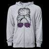 Icon Unisex Lightweight Loopback Terry Full-Zip Hooded Sweatshirt Thumbnail