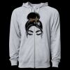 Icon Unisex Lightweight Loopback Terry Full-Zip Hooded Sweatshirt Thumbnail
