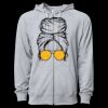 Icon Unisex Lightweight Loopback Terry Full-Zip Hooded Sweatshirt Thumbnail