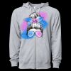 Icon Unisex Lightweight Loopback Terry Full-Zip Hooded Sweatshirt Thumbnail