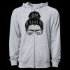 Icon Unisex Lightweight Loopback Terry Full-Zip Hooded Sweatshirt Thumbnail