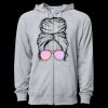 Icon Unisex Lightweight Loopback Terry Full-Zip Hooded Sweatshirt Thumbnail