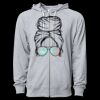 Icon Unisex Lightweight Loopback Terry Full-Zip Hooded Sweatshirt Thumbnail