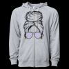 Icon Unisex Lightweight Loopback Terry Full-Zip Hooded Sweatshirt Thumbnail