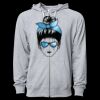 Icon Unisex Lightweight Loopback Terry Full-Zip Hooded Sweatshirt Thumbnail
