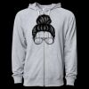 Icon Unisex Lightweight Loopback Terry Full-Zip Hooded Sweatshirt Thumbnail