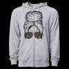 Icon Unisex Lightweight Loopback Terry Full-Zip Hooded Sweatshirt Thumbnail