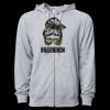 Icon Unisex Lightweight Loopback Terry Full-Zip Hooded Sweatshirt Thumbnail