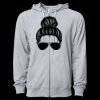 Icon Unisex Lightweight Loopback Terry Full-Zip Hooded Sweatshirt Thumbnail