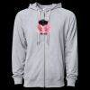 Icon Unisex Lightweight Loopback Terry Full-Zip Hooded Sweatshirt Thumbnail