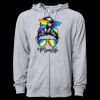 Icon Unisex Lightweight Loopback Terry Full-Zip Hooded Sweatshirt Thumbnail