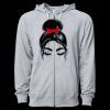 Icon Unisex Lightweight Loopback Terry Full-Zip Hooded Sweatshirt Thumbnail