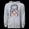 Icon Unisex Lightweight Loopback Terry Full-Zip Hooded Sweatshirt Thumbnail