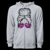 Icon Unisex Lightweight Loopback Terry Full-Zip Hooded Sweatshirt Thumbnail