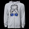 Icon Unisex Lightweight Loopback Terry Full-Zip Hooded Sweatshirt Thumbnail