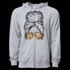 Icon Unisex Lightweight Loopback Terry Full-Zip Hooded Sweatshirt Thumbnail