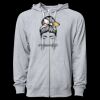 Icon Unisex Lightweight Loopback Terry Full-Zip Hooded Sweatshirt Thumbnail