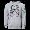 Icon Unisex Lightweight Loopback Terry Full-Zip Hooded Sweatshirt Thumbnail