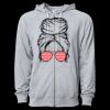 Icon Unisex Lightweight Loopback Terry Full-Zip Hooded Sweatshirt Thumbnail