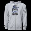 Icon Unisex Lightweight Loopback Terry Full-Zip Hooded Sweatshirt Thumbnail