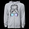 Icon Unisex Lightweight Loopback Terry Full-Zip Hooded Sweatshirt Thumbnail