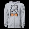Icon Unisex Lightweight Loopback Terry Full-Zip Hooded Sweatshirt Thumbnail