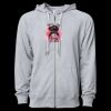Icon Unisex Lightweight Loopback Terry Full-Zip Hooded Sweatshirt Thumbnail