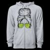 Icon Unisex Lightweight Loopback Terry Full-Zip Hooded Sweatshirt Thumbnail