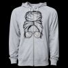Icon Unisex Lightweight Loopback Terry Full-Zip Hooded Sweatshirt Thumbnail