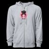 Icon Unisex Lightweight Loopback Terry Full-Zip Hooded Sweatshirt Thumbnail