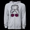 Icon Unisex Lightweight Loopback Terry Full-Zip Hooded Sweatshirt Thumbnail