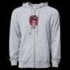 Icon Unisex Lightweight Loopback Terry Full-Zip Hooded Sweatshirt Thumbnail