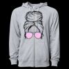 Icon Unisex Lightweight Loopback Terry Full-Zip Hooded Sweatshirt Thumbnail