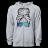 Icon Unisex Lightweight Loopback Terry Full-Zip Hooded Sweatshirt Thumbnail