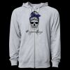 Icon Unisex Lightweight Loopback Terry Full-Zip Hooded Sweatshirt Thumbnail