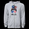 Icon Unisex Lightweight Loopback Terry Full-Zip Hooded Sweatshirt Thumbnail