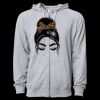 Icon Unisex Lightweight Loopback Terry Full-Zip Hooded Sweatshirt Thumbnail