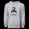 Icon Unisex Lightweight Loopback Terry Full-Zip Hooded Sweatshirt Thumbnail