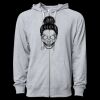 Icon Unisex Lightweight Loopback Terry Full-Zip Hooded Sweatshirt Thumbnail