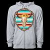 Icon Unisex Lightweight Loopback Terry Full-Zip Hooded Sweatshirt Thumbnail