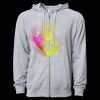 Icon Unisex Lightweight Loopback Terry Full-Zip Hooded Sweatshirt Thumbnail
