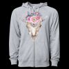 Icon Unisex Lightweight Loopback Terry Full-Zip Hooded Sweatshirt Thumbnail