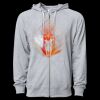Icon Unisex Lightweight Loopback Terry Full-Zip Hooded Sweatshirt Thumbnail