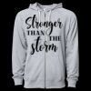 Icon Unisex Lightweight Loopback Terry Full-Zip Hooded Sweatshirt Thumbnail