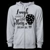 Icon Unisex Lightweight Loopback Terry Full-Zip Hooded Sweatshirt Thumbnail