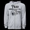 Icon Unisex Lightweight Loopback Terry Full-Zip Hooded Sweatshirt Thumbnail