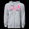 Icon Unisex Lightweight Loopback Terry Full-Zip Hooded Sweatshirt Thumbnail