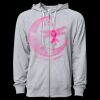 Icon Unisex Lightweight Loopback Terry Full-Zip Hooded Sweatshirt Thumbnail